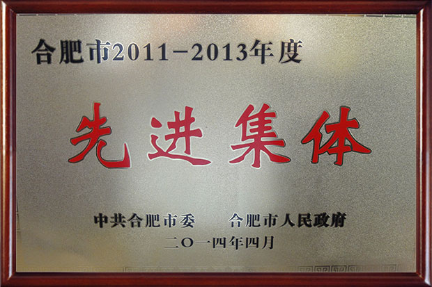 合肥市先進(jìn)集體